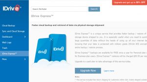 dịch vụ lưu trữ đám mây iDrive